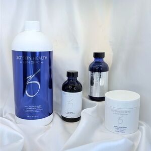 ZO Stimulator Peel Pro Kit + Neutralizer Prep Pads $540 Value free firming serum